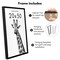 Americanflat Gallery-Style Picture Frame - Ideal Frame for Gallery Wall Display - Showcase Artwork, Prints, and Photos - Shatter Resistant Glass - Hanging Hardware with Drywall Anchor